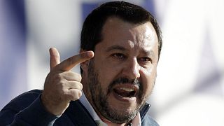 Eski İtalya İçişleri Bakanı ve aşırı sağcı Lig Partisinin lideri Matteo Salvini