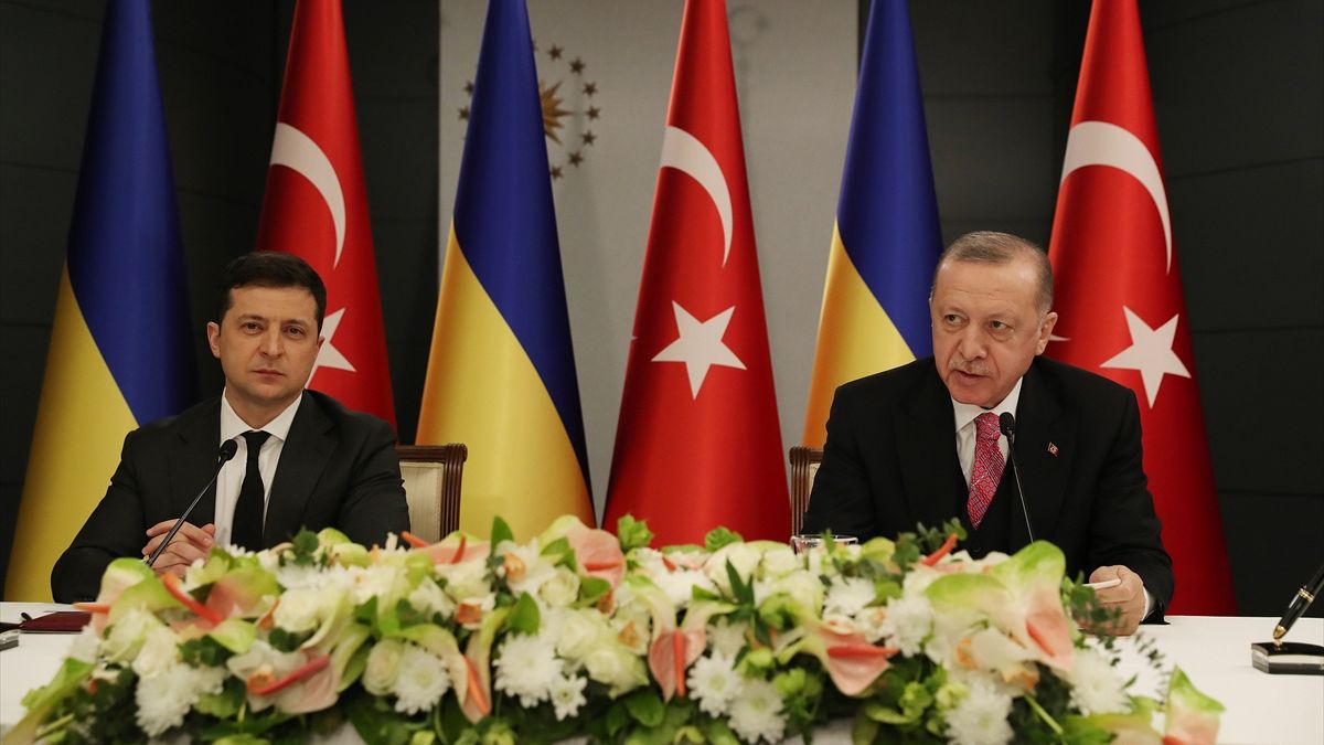 Cumhurbaşkanı Recep Tayyip Erdoğan, Ukrayna Devlet Başkanı Vladimir Zelenski