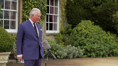 Sentido homenaje del príncipe Carlos a su padre Felipe, el duque de Edimburgo