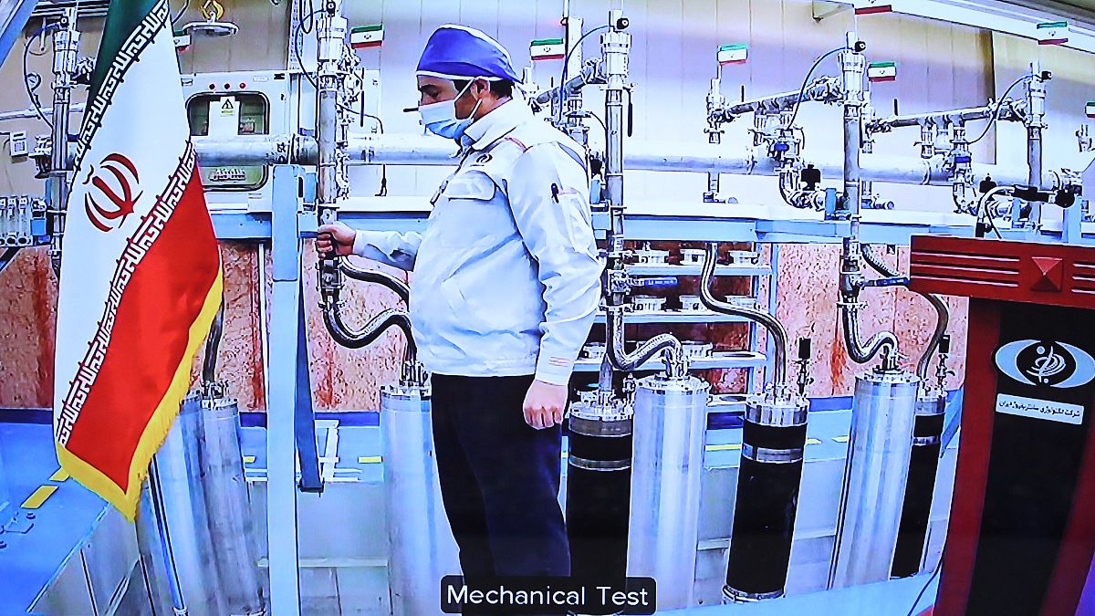 محرّك داخل مصنع نطنز لتخصيب اليورانيوم الإيراني