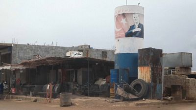 Afrin'de Suriyeli muhaliflerin askeri kampı