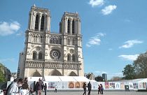 Notre-Dame oggi, due anni dopo l'incendio.
