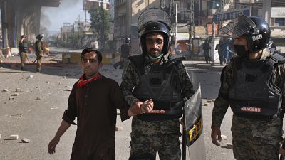 اعتراض ها در شهر راولپندی پاکستان