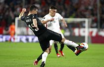  Ondrej Kudela (foreground) during the Europa League