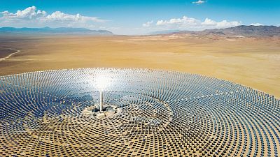 The Nevada desert is home to some of the world's most expansive solar projects The Nevada desert is home to some of the world's most expansive solar projects