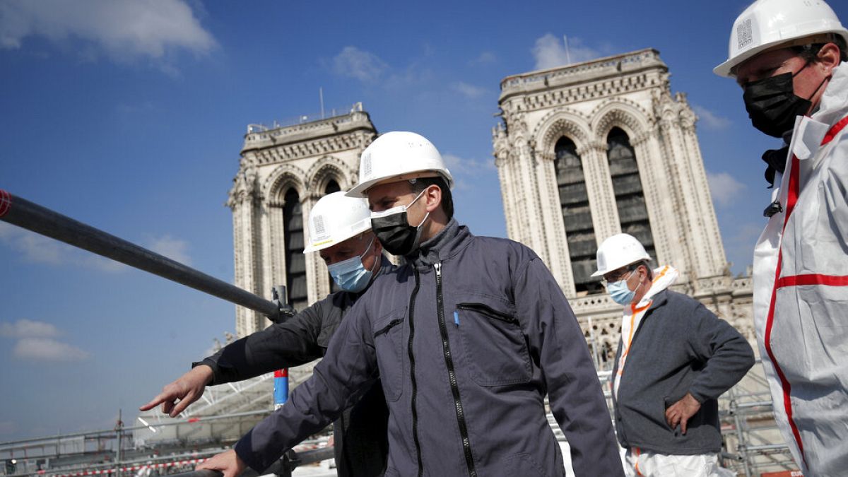 Tarihi Notre-Dame Katedrali'nde çıkan yangından 2 yıl sonra onarım çalışmalarında son durum nedir?