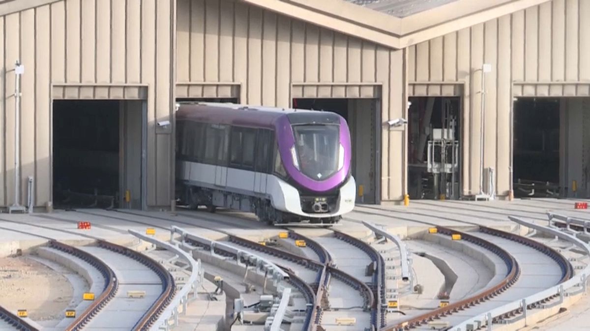 مترو الرياض قيد الإنشاء