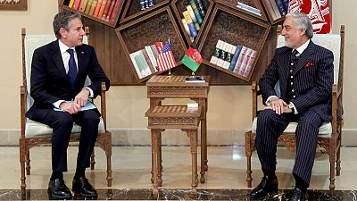 Antony Blinken traf in Kabul überraschend mit der afghanischen Führung zusammen