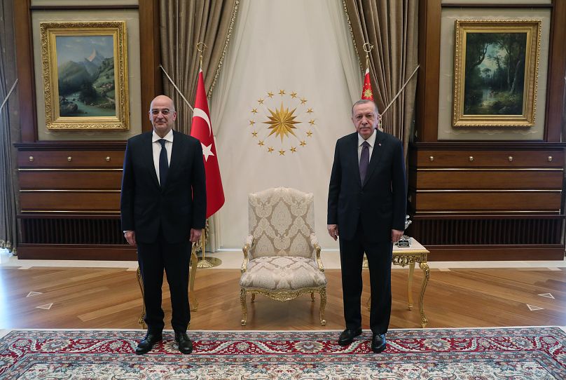 Mustafa Kamaci / Turkish Presidential Press Office / HANDOUT/ 2021