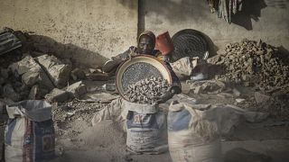 The Chadian women crushing gravel to make ends meet in dust and heat