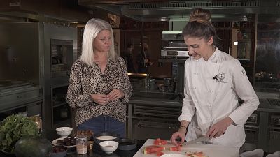 Jessica Préalpato nous présente son dessert signature pour le Pavillon France de l'Expo 2020