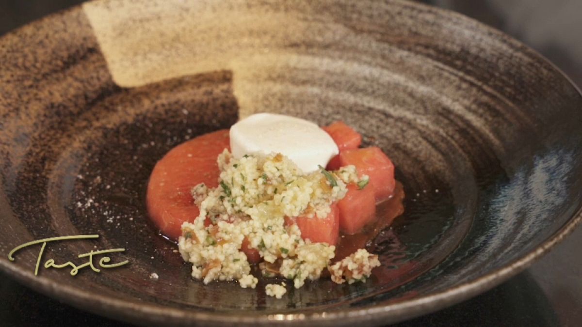Jessica Préalpato nous présente son dessert signature pour le Pavillon
