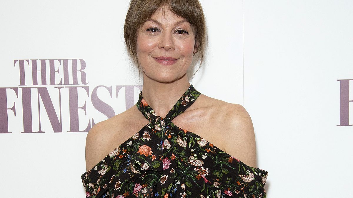 Actress Helen McCrory at the BFI in central London on April 12, 2017. 