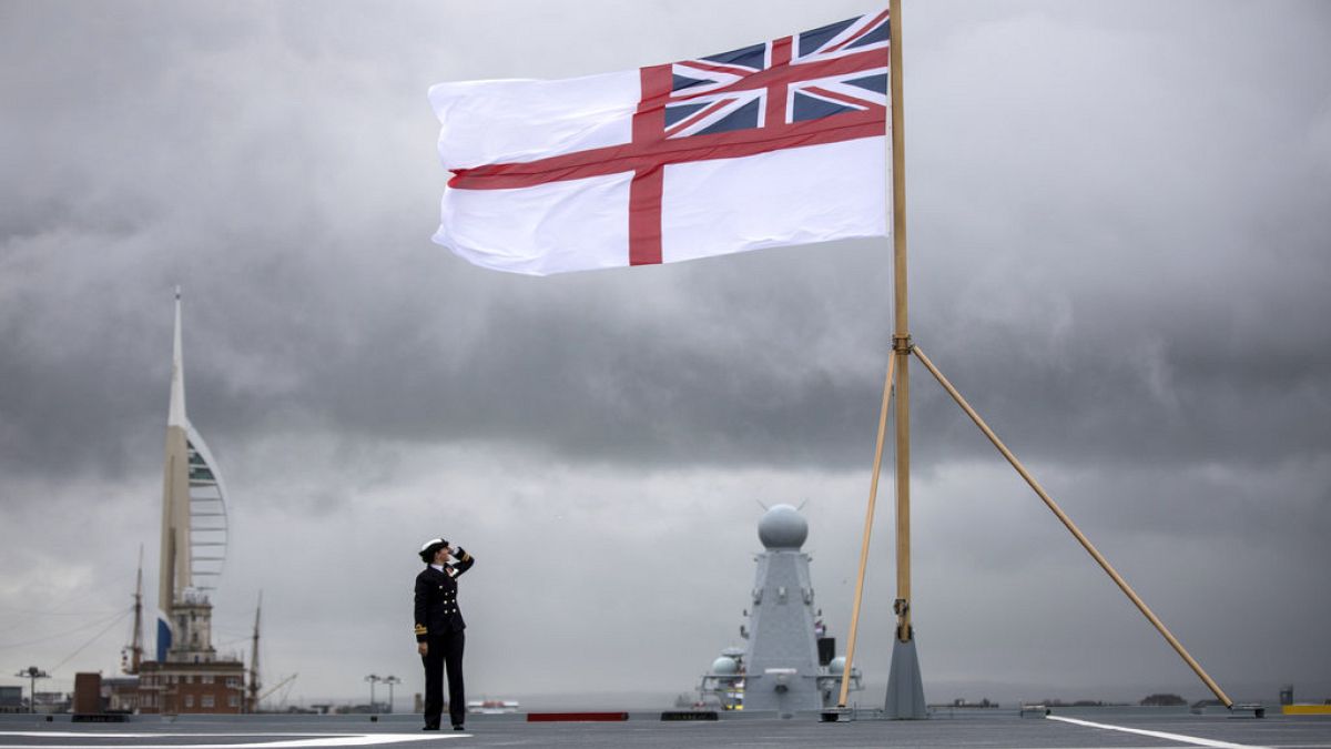 "HMS Queen Elizabeth" uçak gemisi
