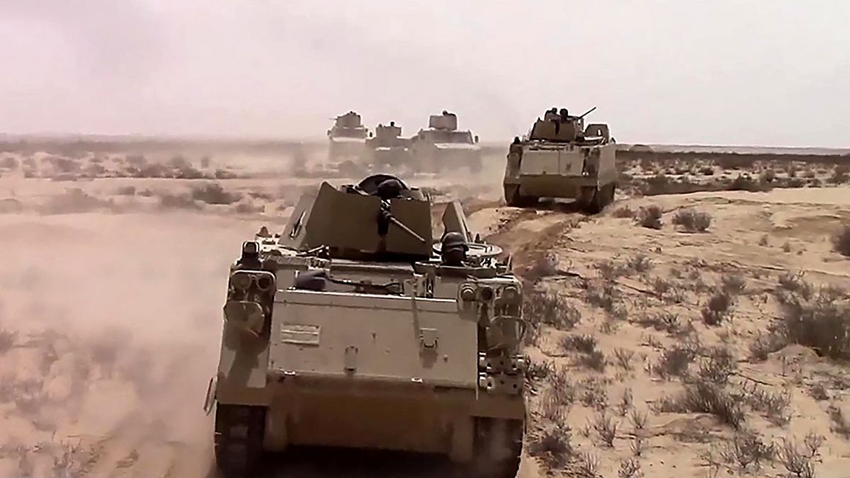 قوات للجيش المصري في سيناء