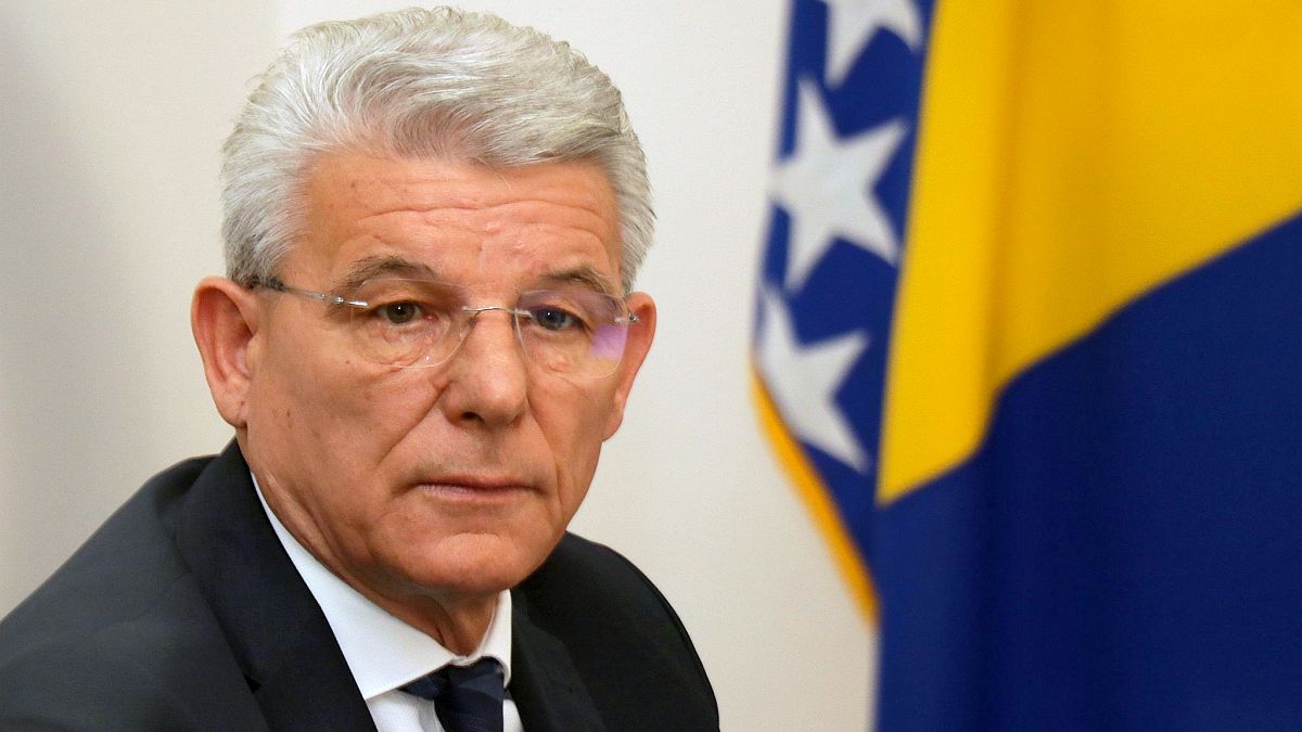 Šefik Džaferović, one of Bosnia’s three presidents. He said the document showed 'secessionist powers are eager for signals from the EU to launch a bloodbath'