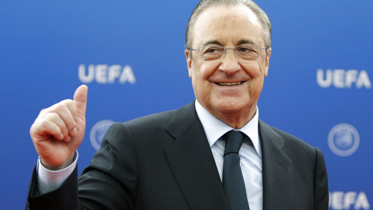 Real Madrid Başkanı Florentino Perez, UEFA'yı tekelcilik yapmakla suçladı.
