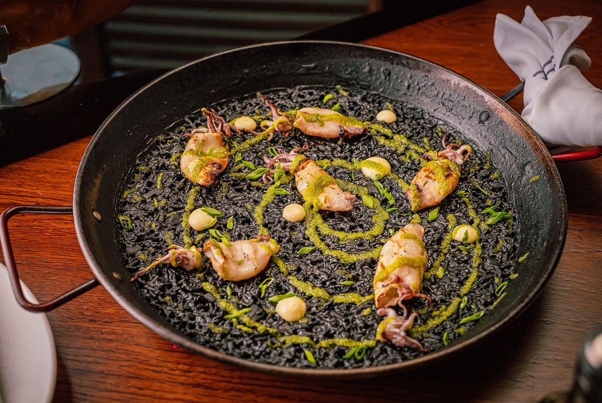 The cultural ingredients for a traditional Black Ink Paella Euronews