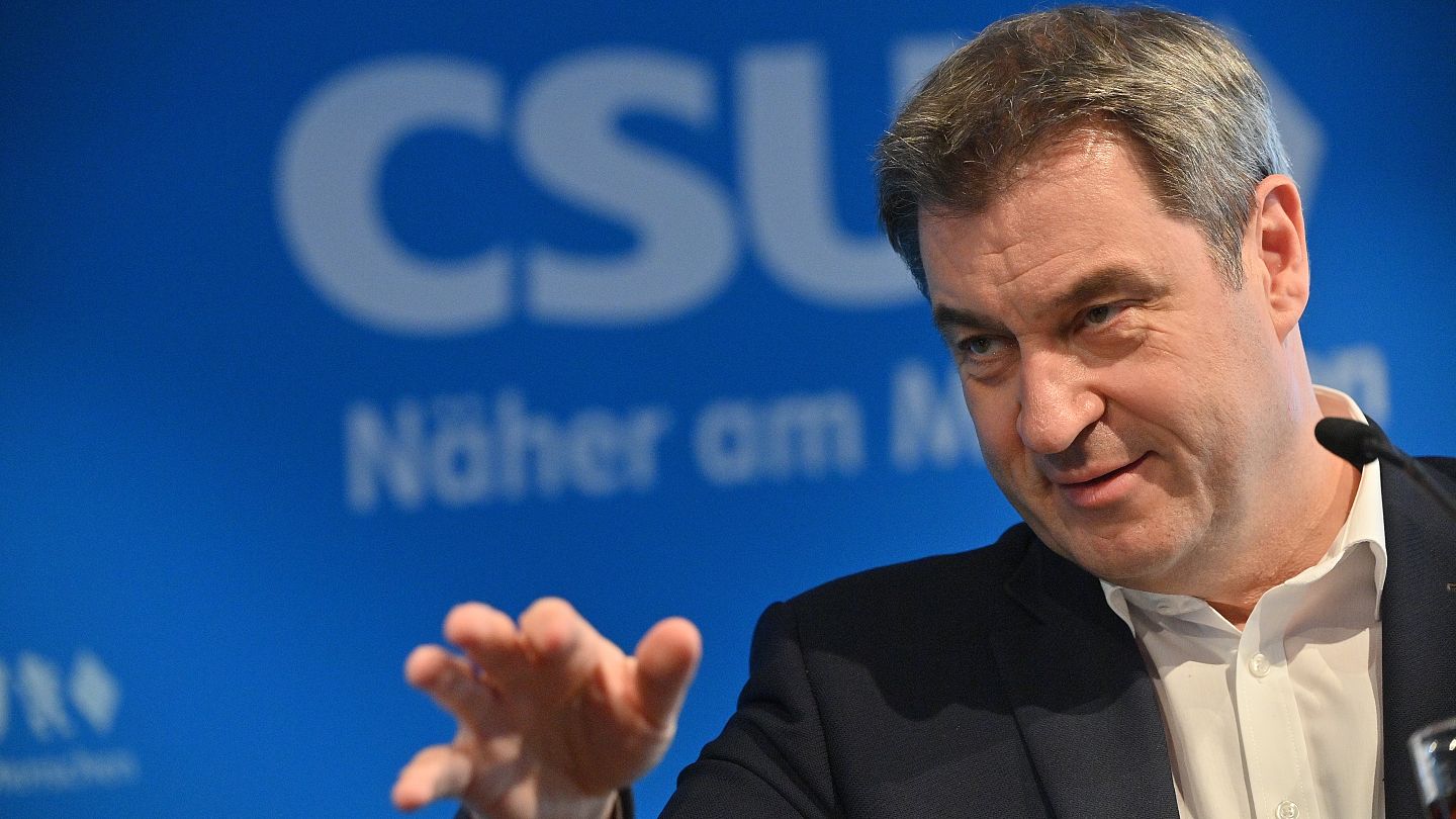 Söder se retira de la carrera y Laschet será el candidato de la coalición  CSU/CDU a la cancillería | Euronews