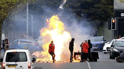 سنگ و آتش؛ پاسخ معترضان ایرلند شمالی به پروتکل برکسیت