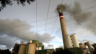 Electric power station in Majorca, Spain