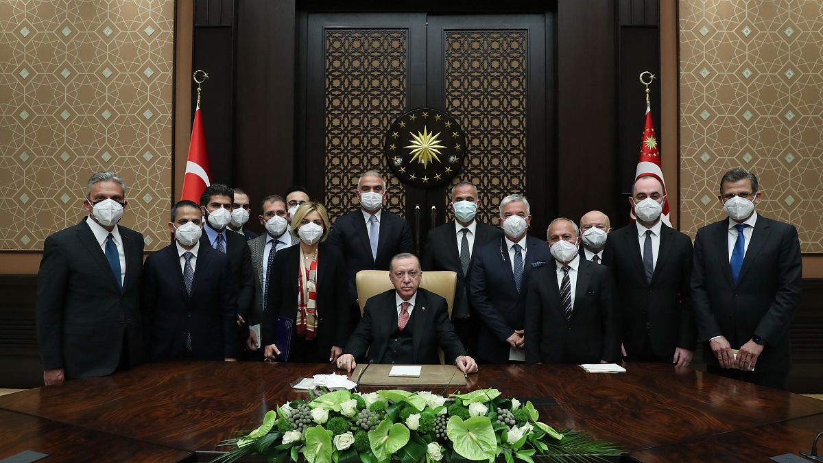 Cumhurbaşkanı Recep Tayyip Erdoğan, turizm temsilcilerini kabul etti