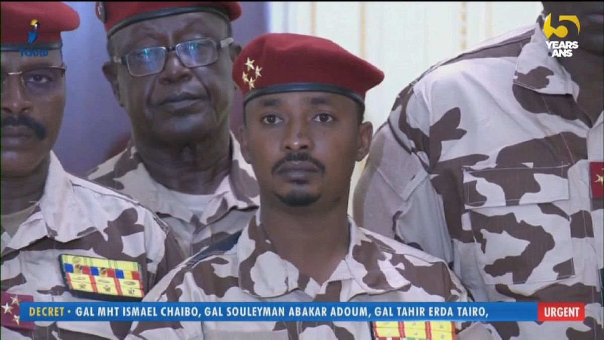 Captura de imagen del hijo del expresidente Idriss Déby, Mahatman Idriss Déby