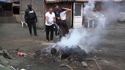 Roumanie : Bucarest polluée par les feux illégaux de déchets 