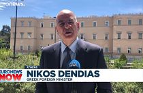 Greece's foreign minister Nikos Dendias on Euronews