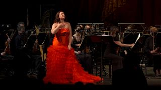Sonya Yoncheva gave her first concert singing Zarzuela's in Madrid.