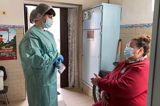 One country, two wars: how Ukraine is fighting Covid-19