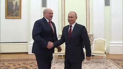 Лукашенко - Путин: встреча в Москве