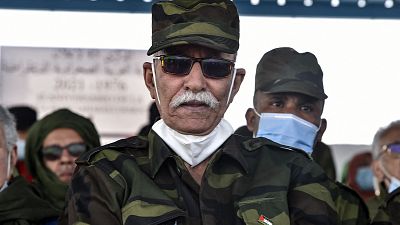 زعيم جبهة البوليساريو إبراهيم غالي 
