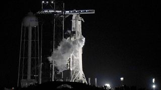 Treibstoffbefüllung der Falcon-9-Rakete