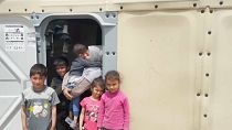 Campamento de refugiados de Pournara en Chipre