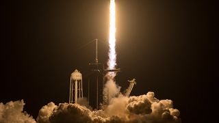Dört NASA astronotu, SpaceX'in geri dönüştürdüğü mekikle uzaya gönderildi