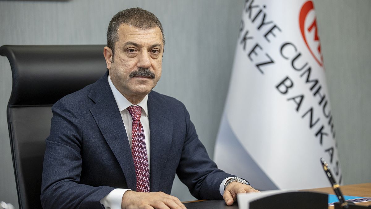 Türkiye Cumhuriyet Merkez Bankası Başkanı Şahap Kavcıoğlu, 