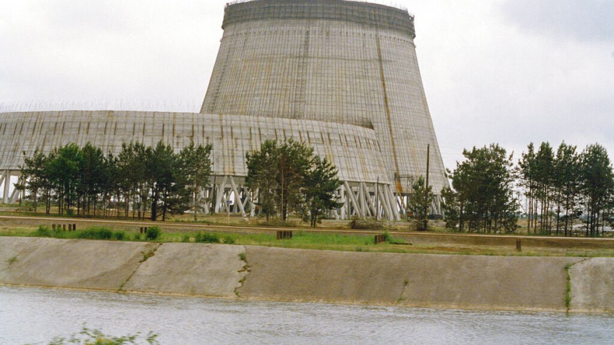 Ο τσιμεντωμένος πυρηνικός αντιδραστήρας 4 του Τσερνόμπιλ