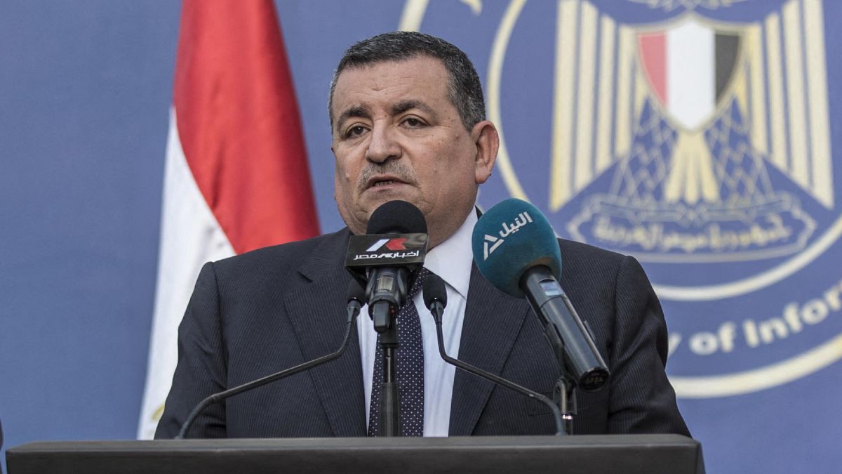 وزير الدولة المصري للإعلام أسامة هيكل 