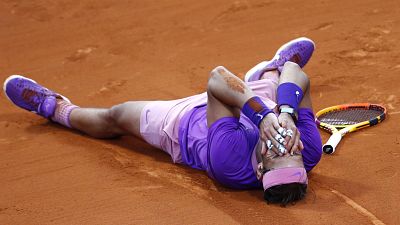 Nadal nach dem Triumph in Barcelona