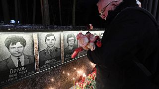 35 años después, Ucrania no olvida a las víctimas del desastre nuclear de Chernóbil
