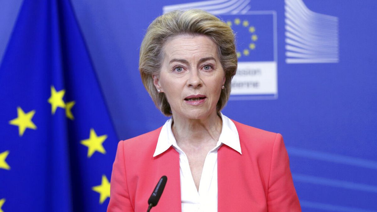 Ursula von der Leyen suggested a change in travel policy in the EU would come soon