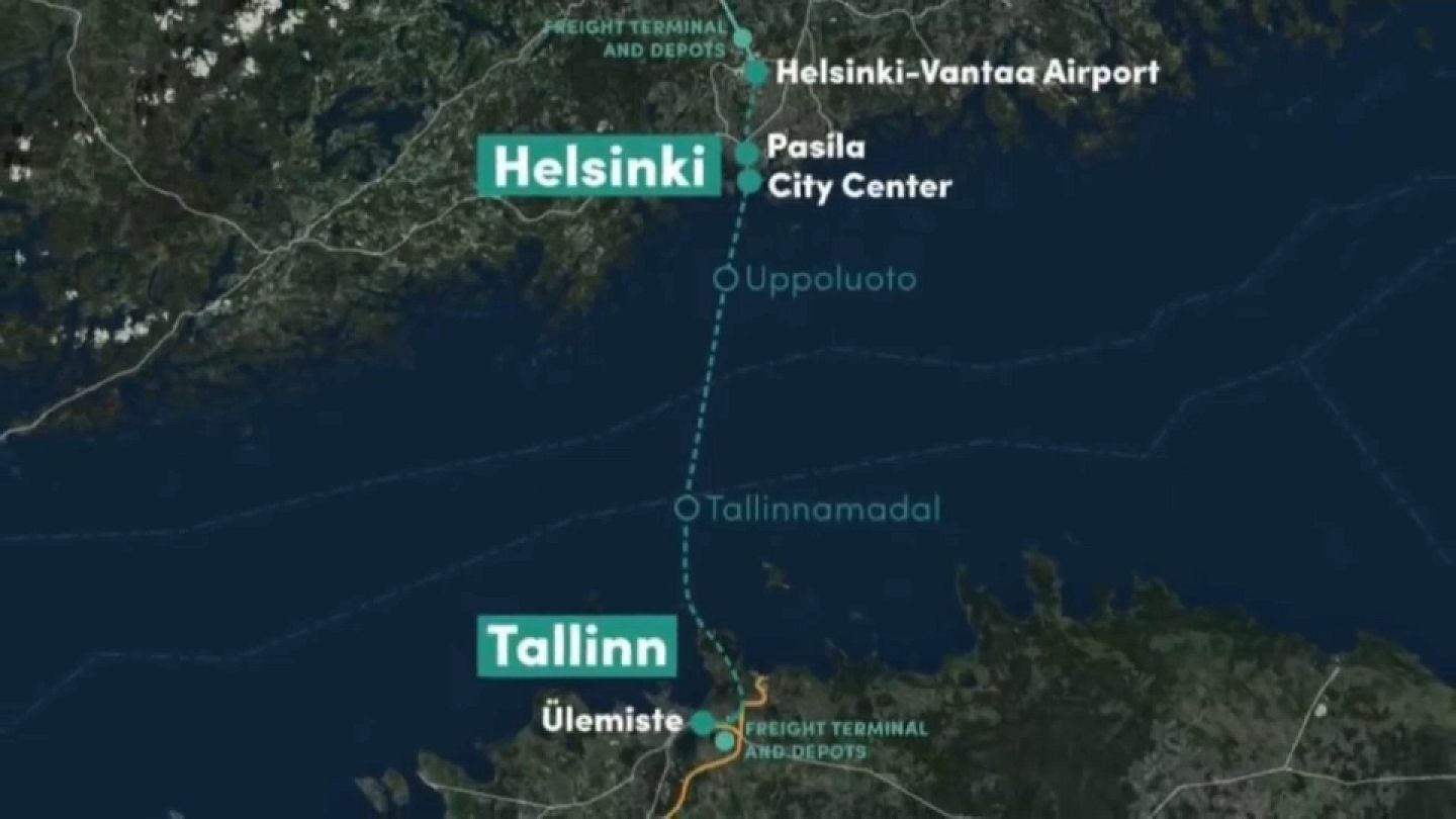 Undersea rail tunnel aims to transform Helsinki and Tallinn into one  metropolitan area | Euronews