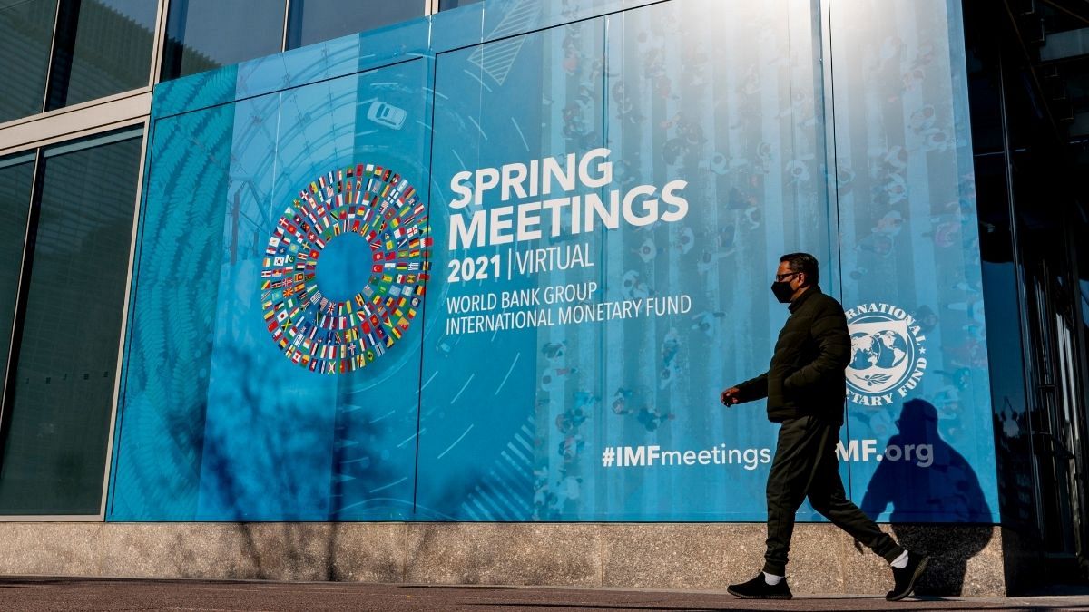 پوستر نشست بهاره صندوق بین‌المللی پول و بانک جهانی
