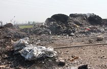 Adana'da ithal plastik atıklar