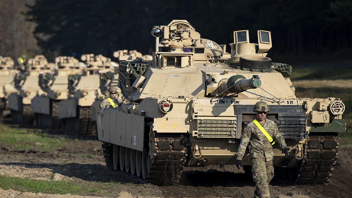 ABD'nin ürettiği 'Abrams' model tank