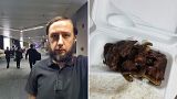 Roman Trofimov was forced to live in an airport with virtually no food options for 3 months