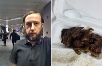 Roman Trofimov was forced to live in an airport with virtually no food options for 3 months