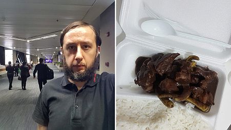 Roman Trofimov was forced to live in an airport with virtually no food options for 3 months