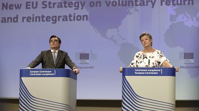 Schinas and Johansson presented the new strategy on Tuesday afternoon.